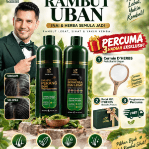 Shampoo Uban Combo + Freegift